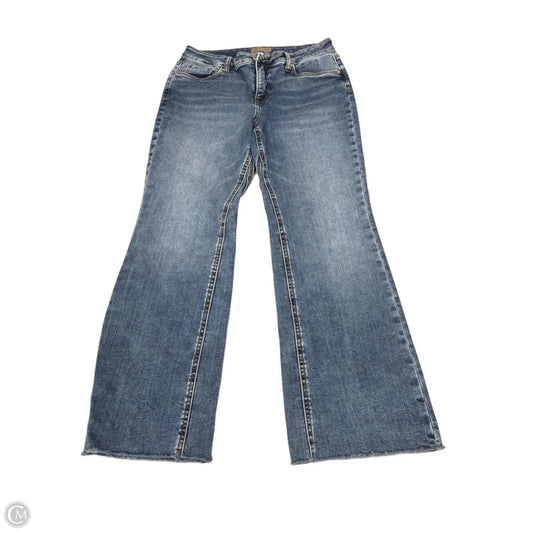 Jeans Cropped By Kut In Blue Denim, Size: 8p
