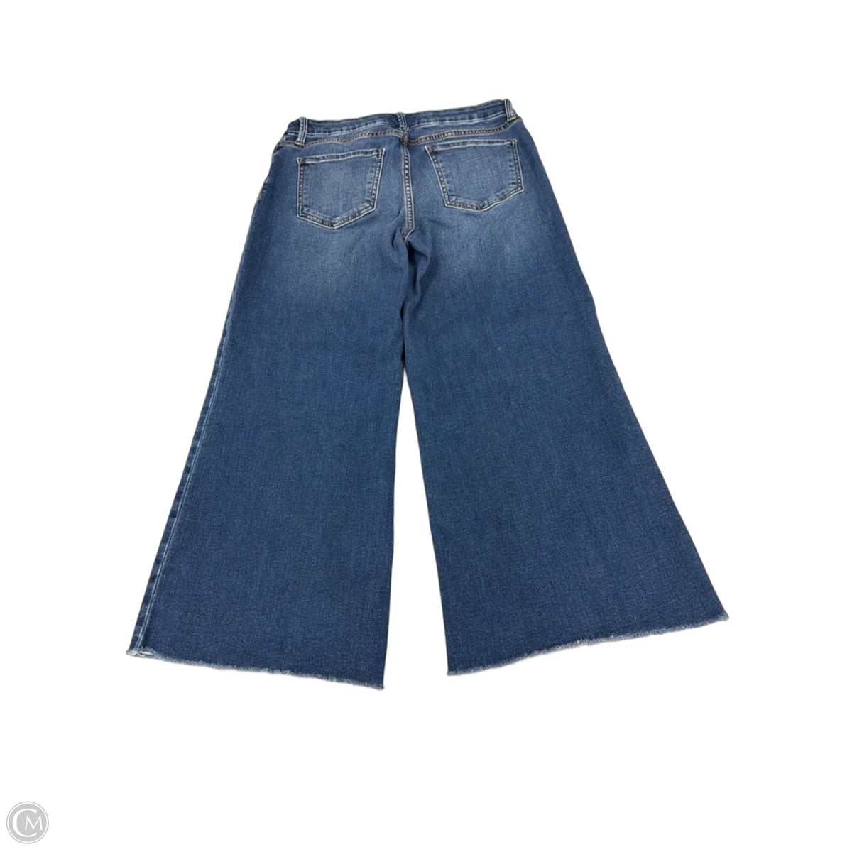 Jeans Cropped By Kut In Blue Denim, Size: 8p