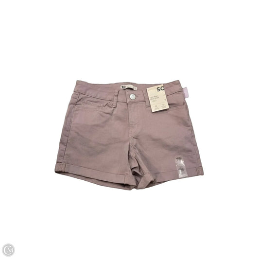 Shorts By So In Purple, Size: 6