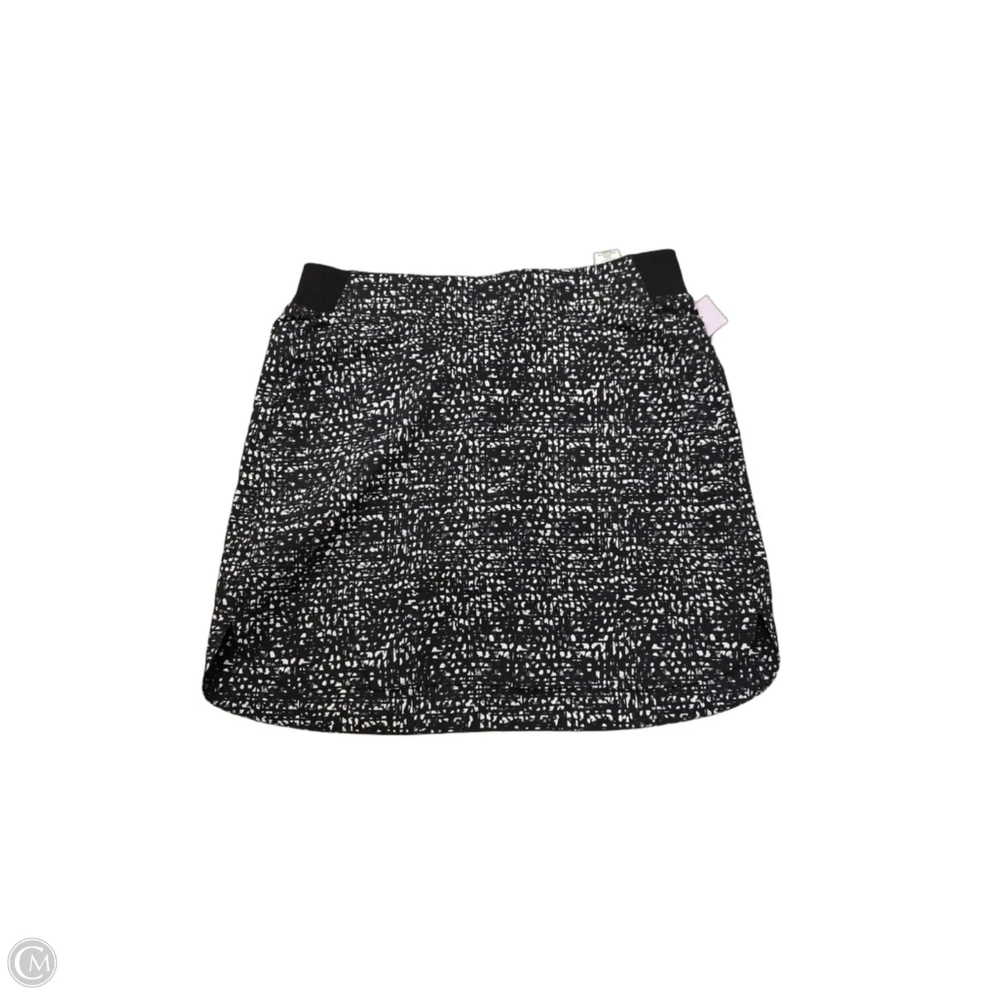 Skirt Mini & Short By Cmc In Black & White, Size: 4