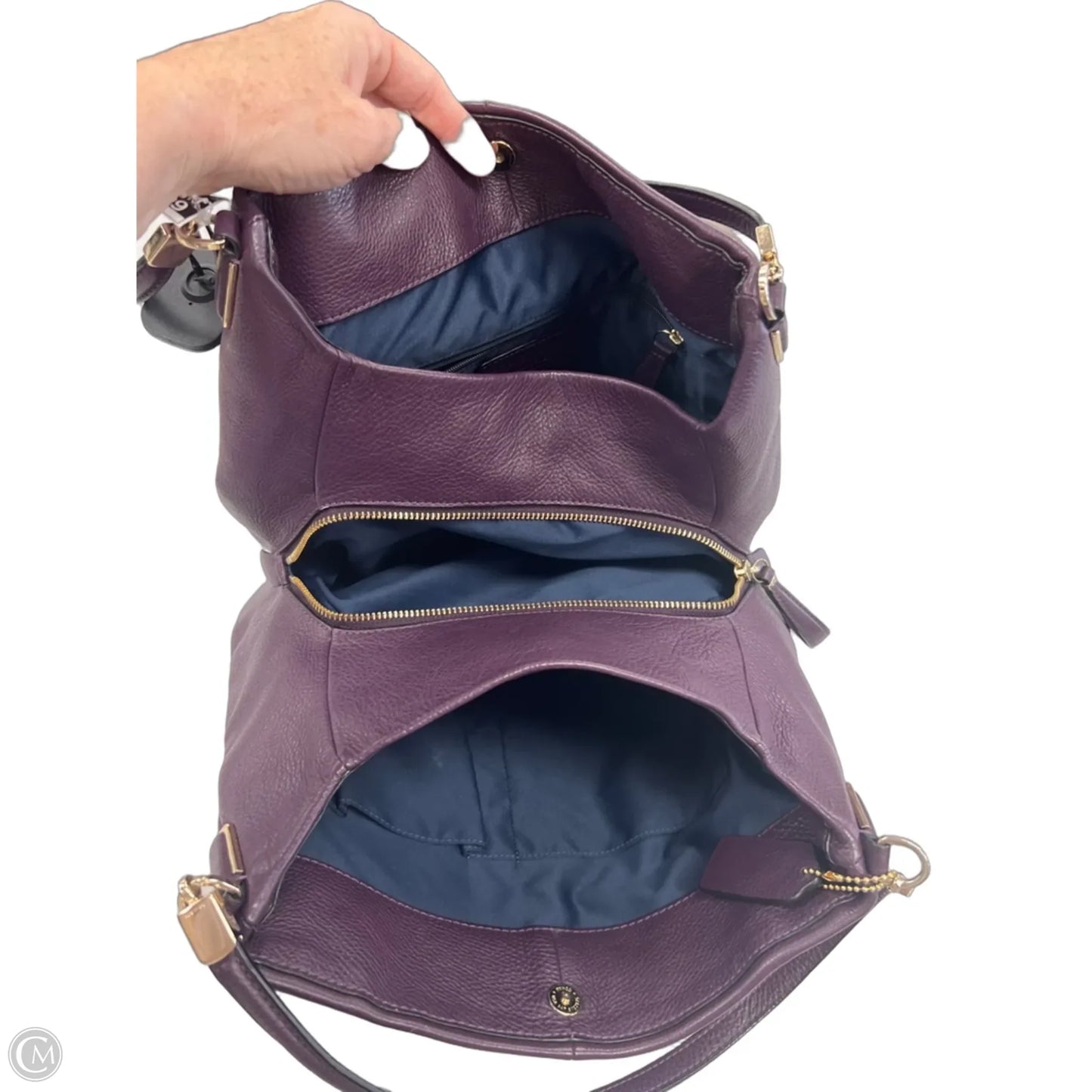 Handbag Designer By Coach, Size: Medium