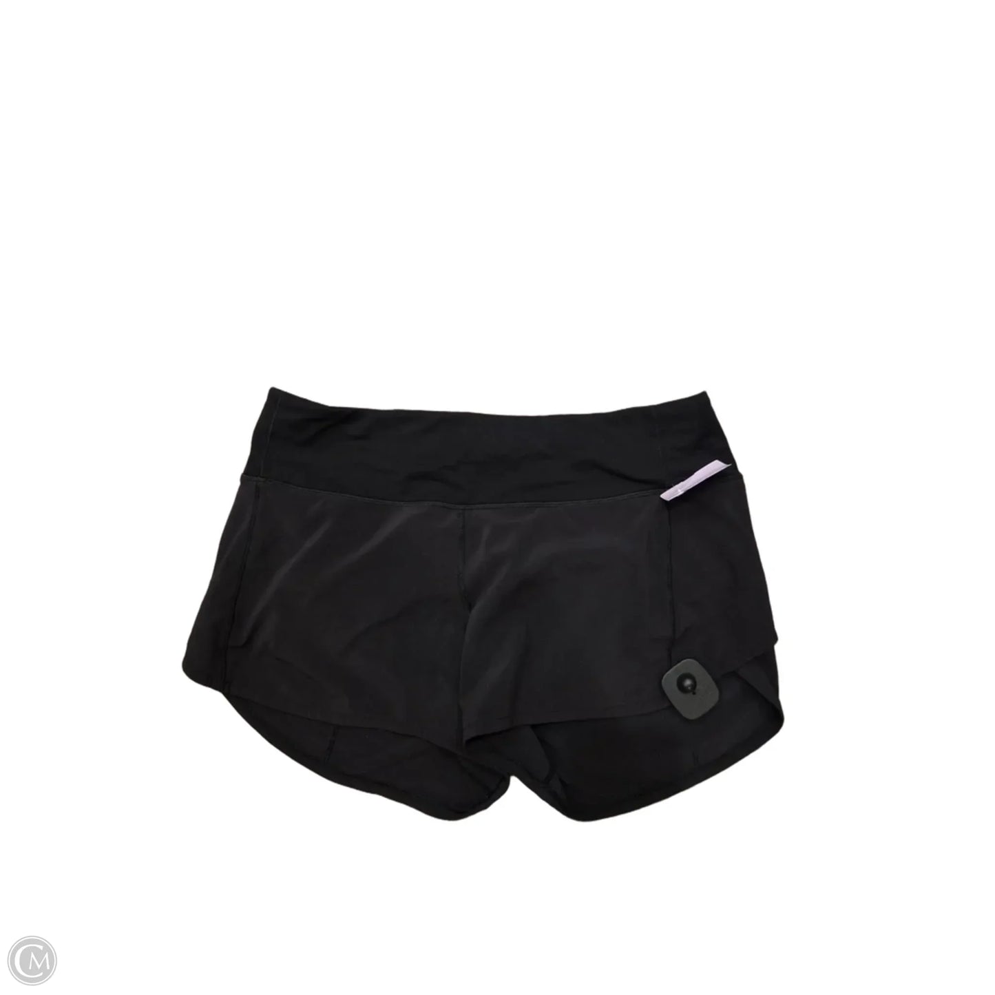 Athletic Shorts By Lululemon In Black, Size: 8