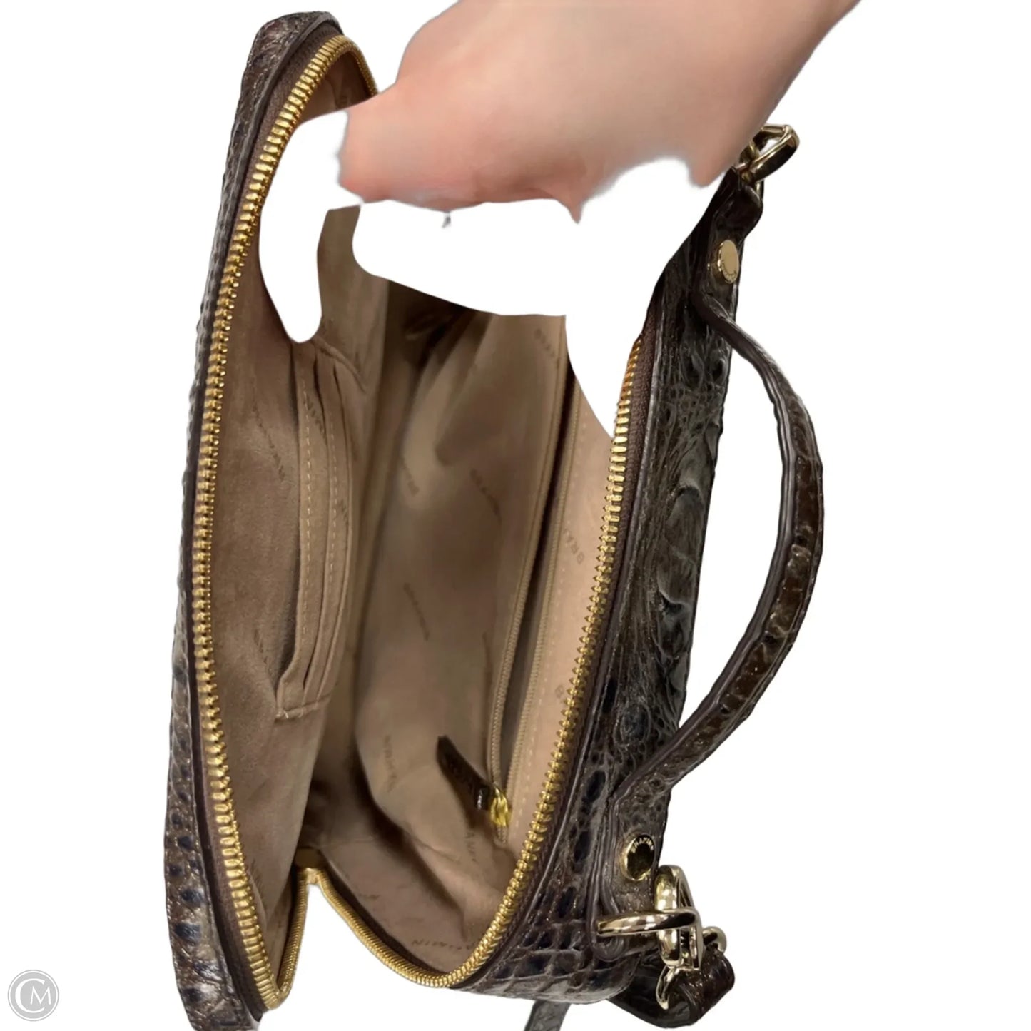 Crossbody Designer By Brahmin, Size: Small