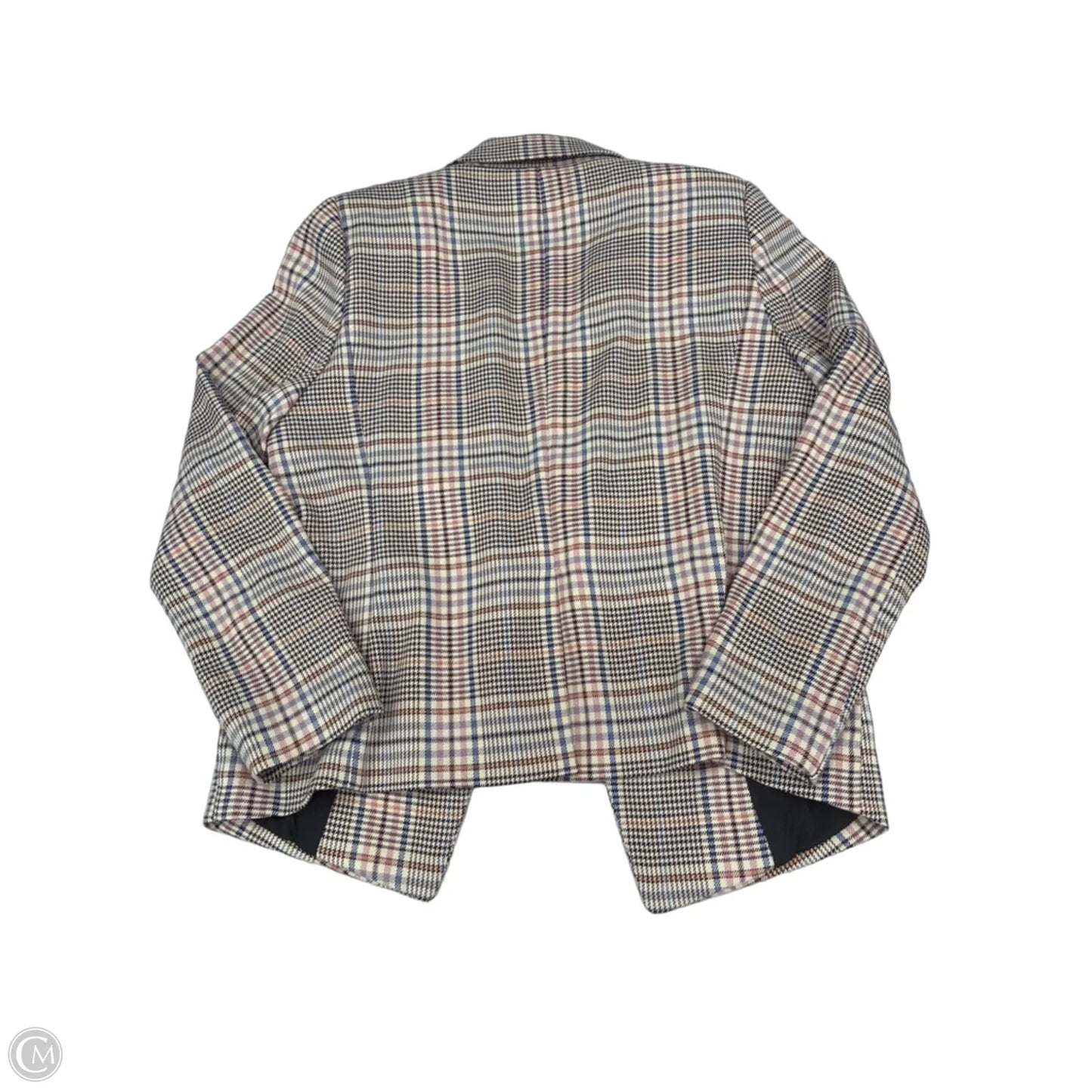 Blazer By Evereve In Plaid Pattern, Size: M