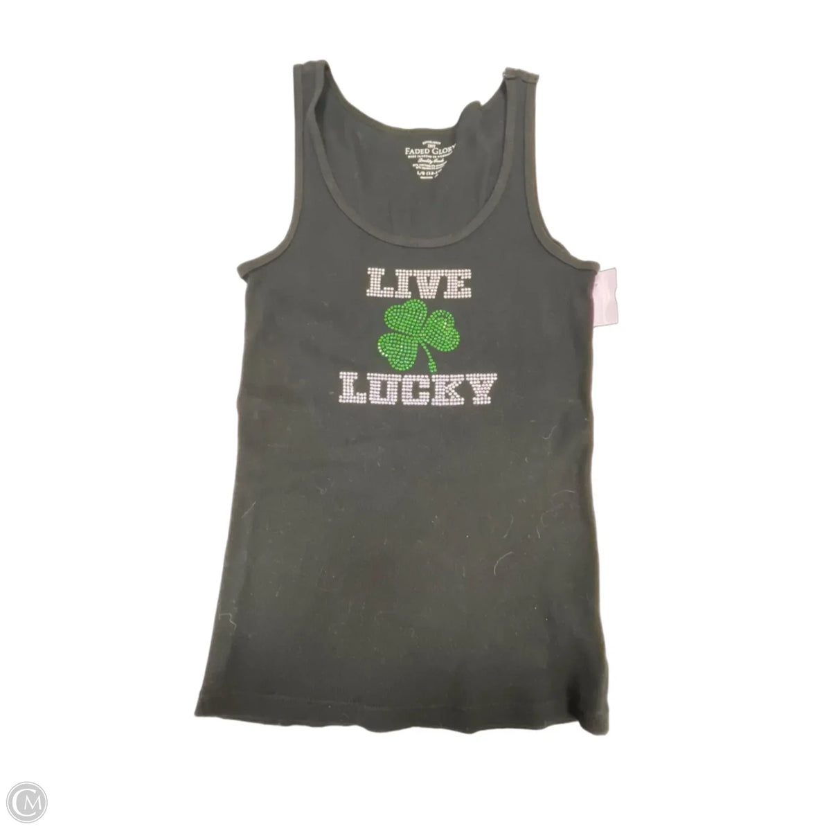 Tank Top By Faded Glory In Black, Size: L