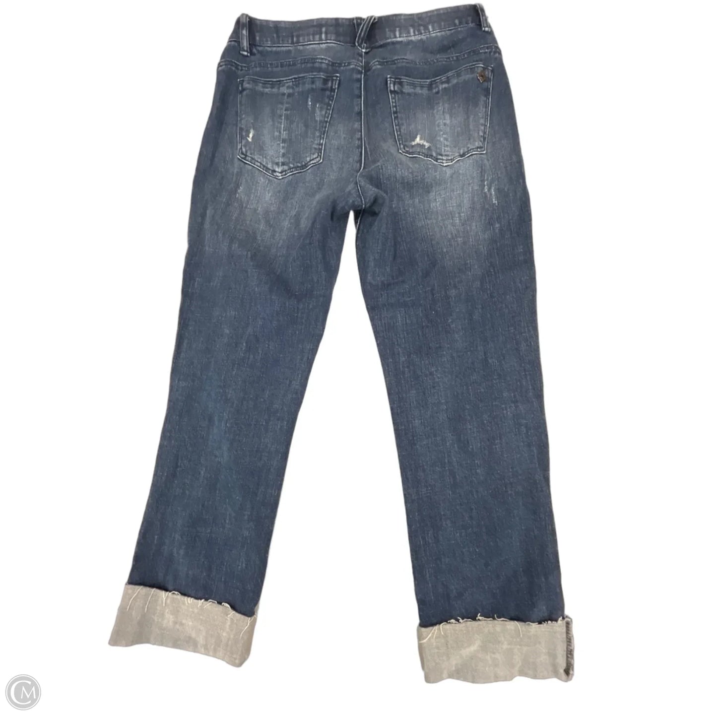 Jeans Cropped By Democracy In Blue Denim, Size: 4