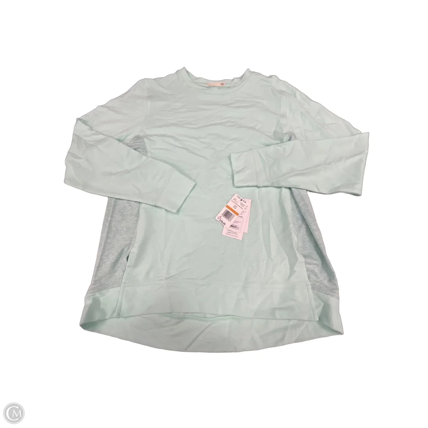 Top Long Sleeve By Cmc In Green, Size: S
