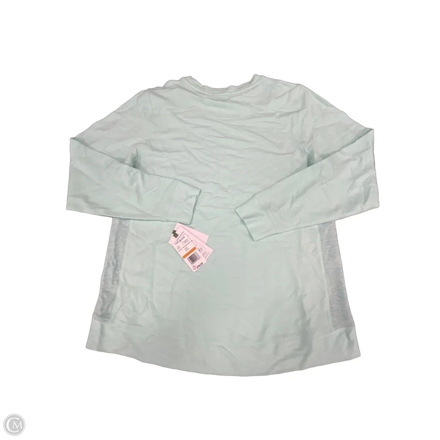 Top Long Sleeve By Cmc In Green, Size: S