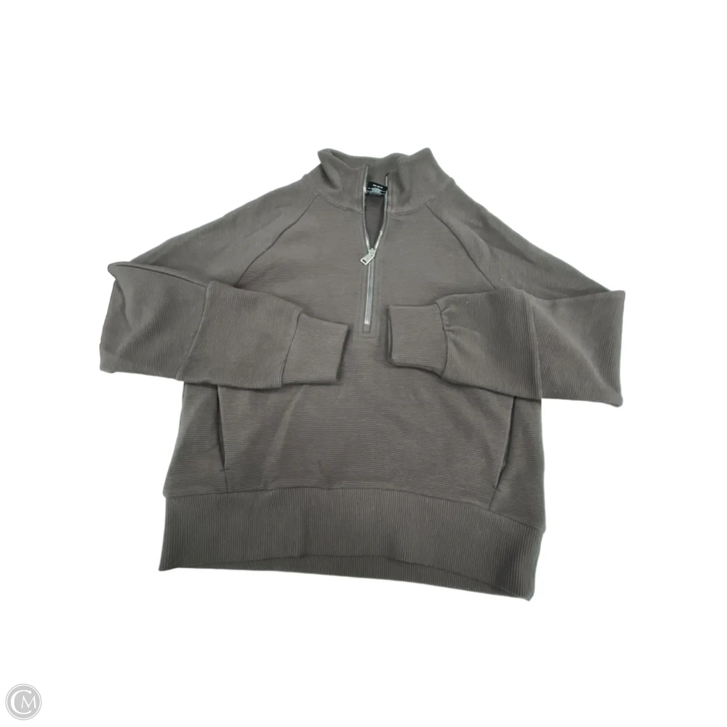 Top Long Sleeve Basic By Avia In Brown, Size: Xs