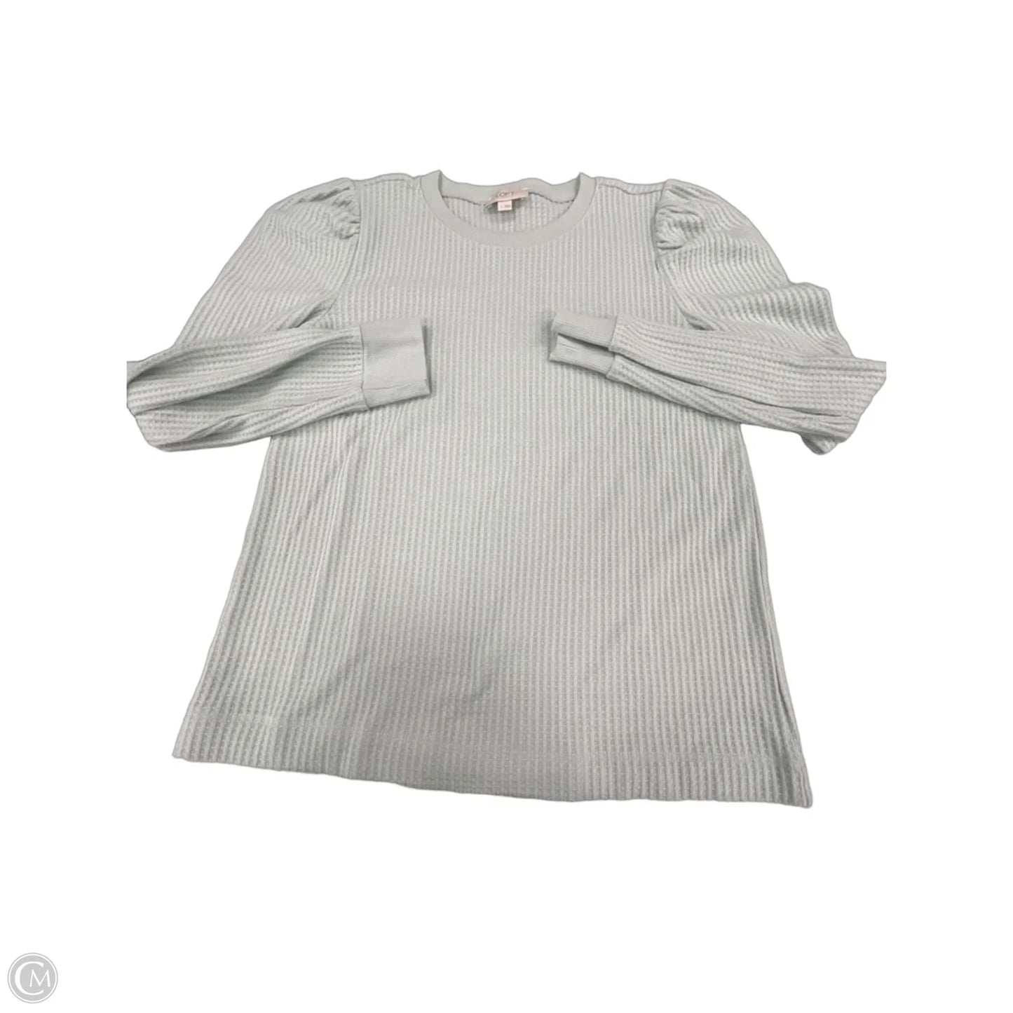 Top Long Sleeve By Loft In Green, Size: S