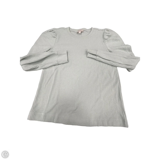 Top Long Sleeve By Loft In Green, Size: S