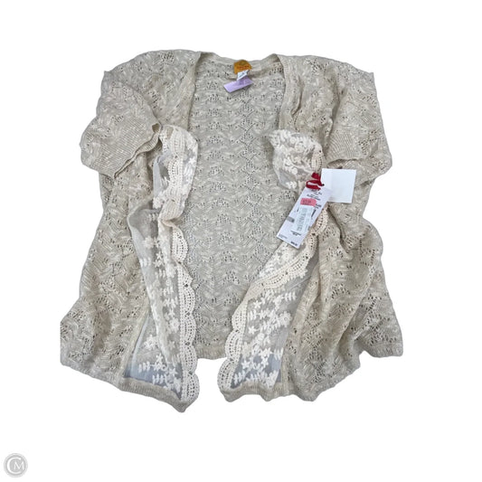 Shawl By Ruby Rd In Cream, Size: 1x