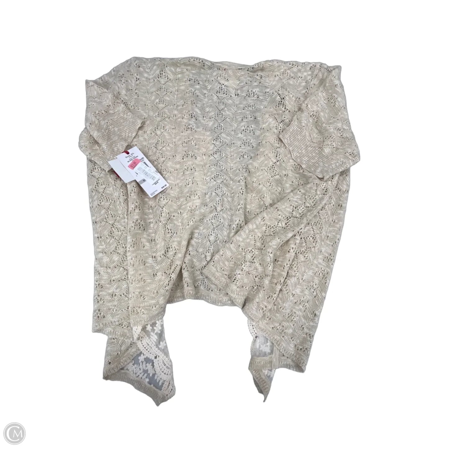 Shawl By Ruby Rd In Cream, Size: 1x