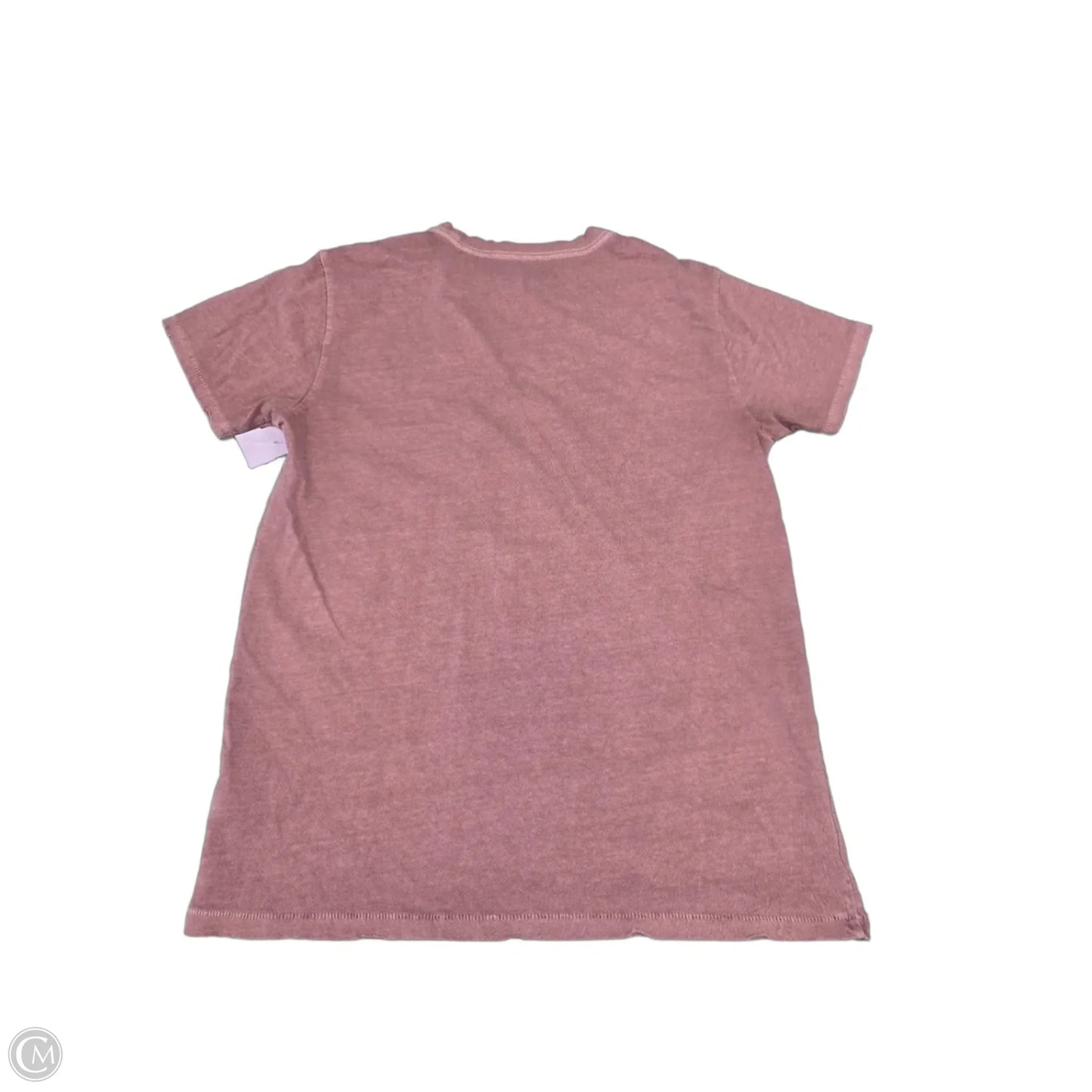 Top Short Sleeve Basic By Aeropostale In Pink, Size: Xs