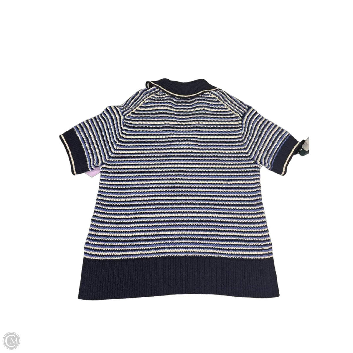 Top Short Sleeve By Madewell In Blue, Size: S
