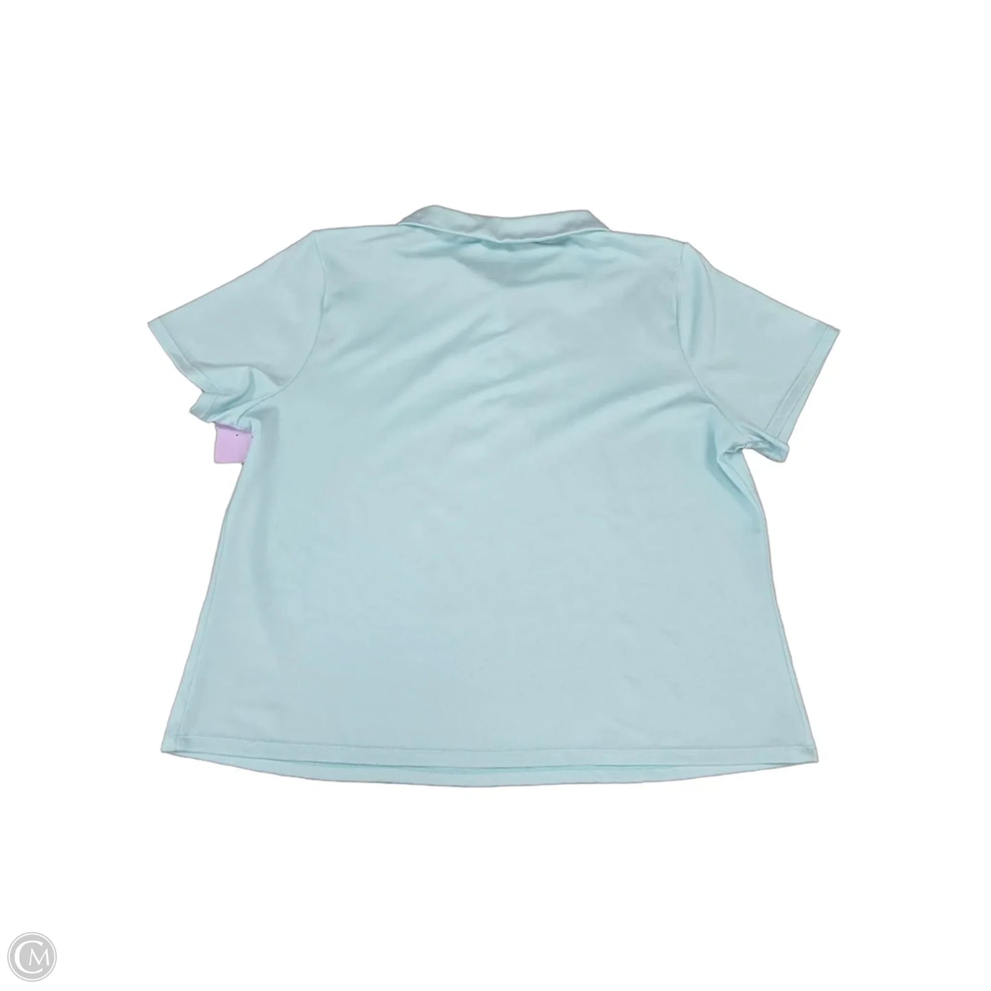 Top Short Sleeve By Xersion In Blue, Size: L
