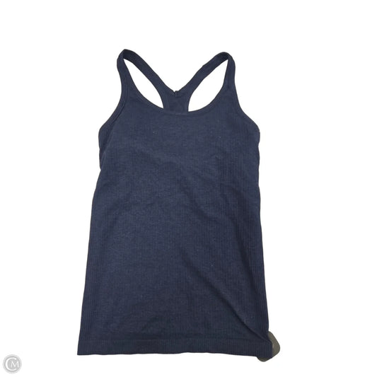 Athletic Tank Top By Lululemon In Navy, Size: 6