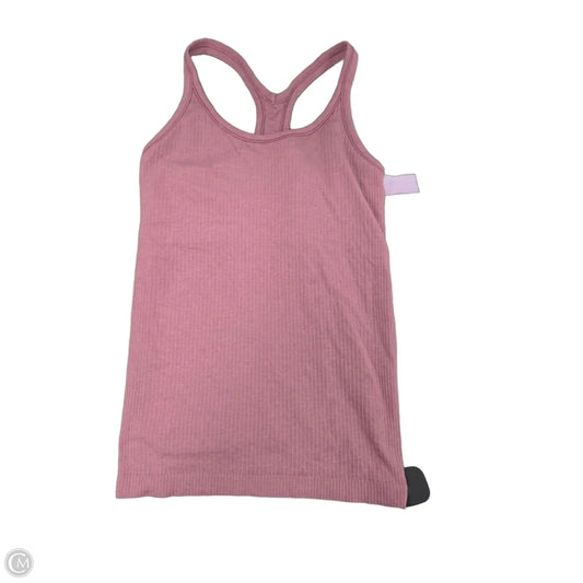 Athletic Tank Top By Lululemon In Pink, Size: 6