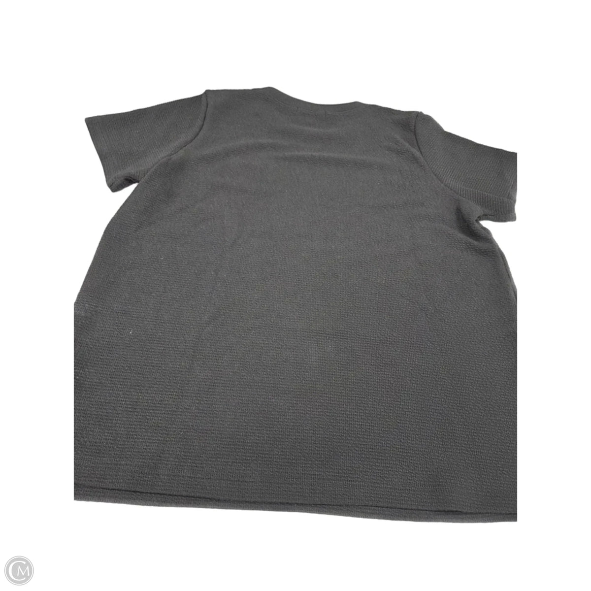 Top Short Sleeve Basic By Tres Bien In Black, Size: Xl