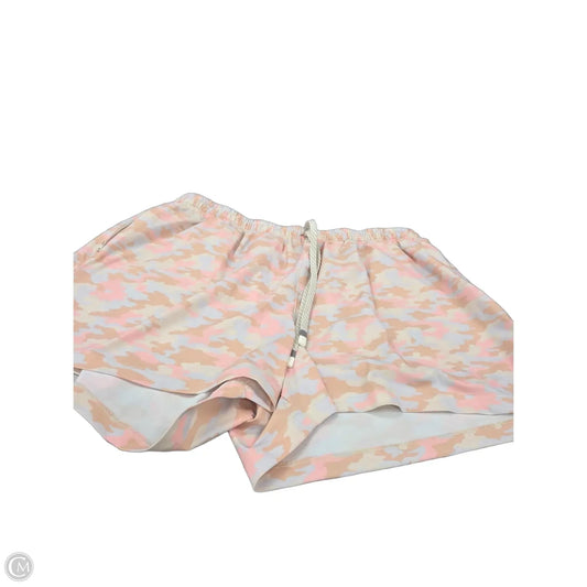 Athletic Shorts By Fabletics In Camouflage Print, Size: 1x