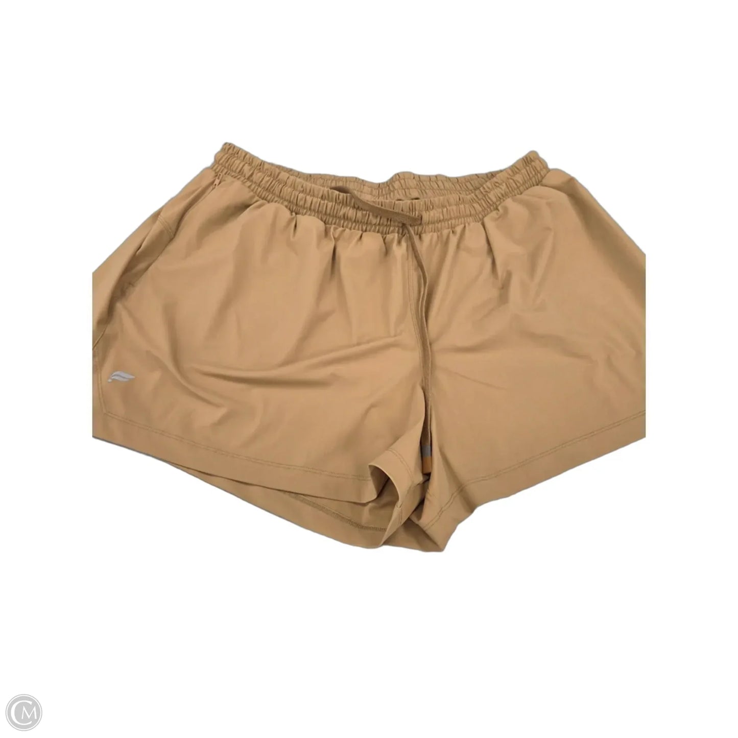 Athletic Shorts By Fabletics In Tan, Size: 1x