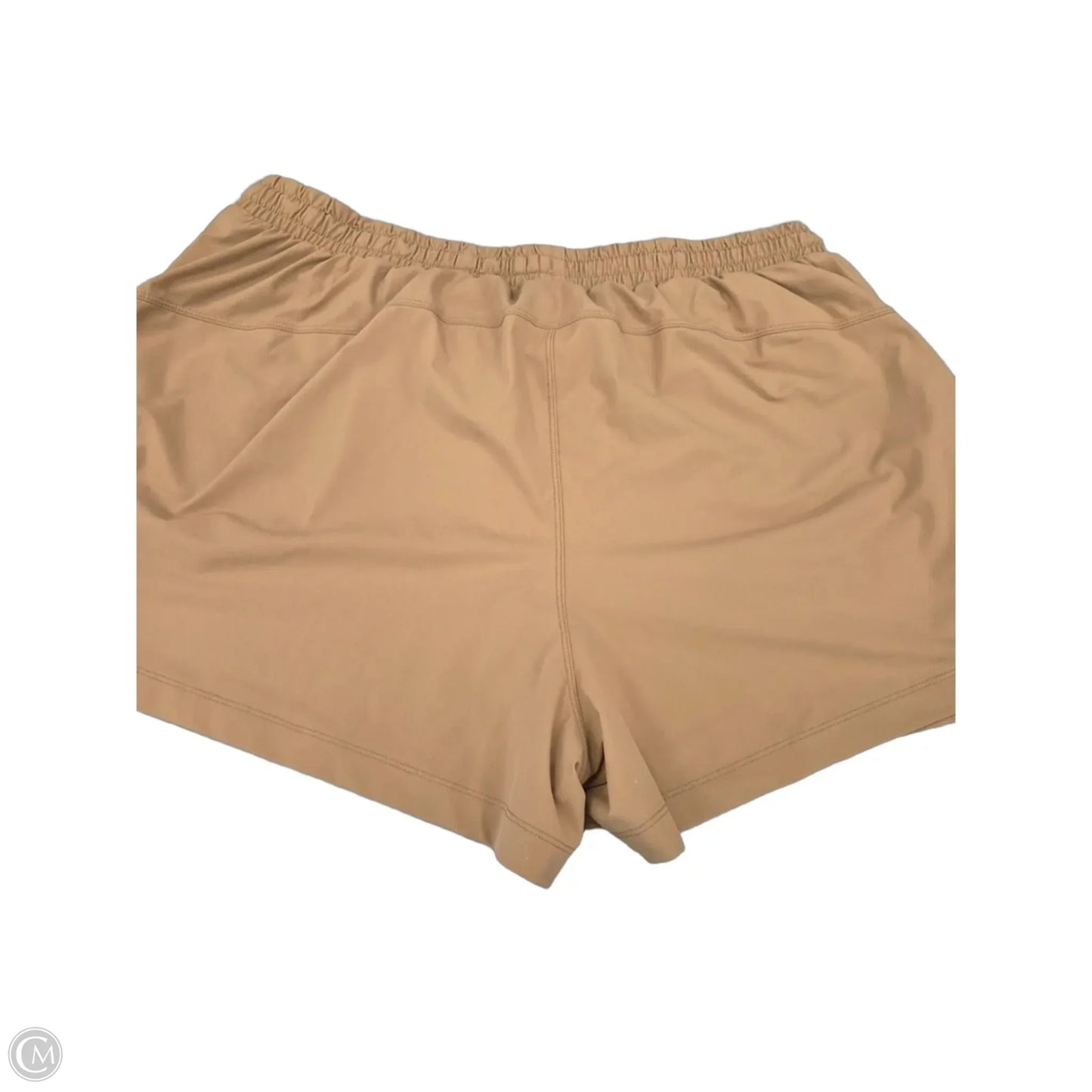 Athletic Shorts By Fabletics In Tan, Size: 1x