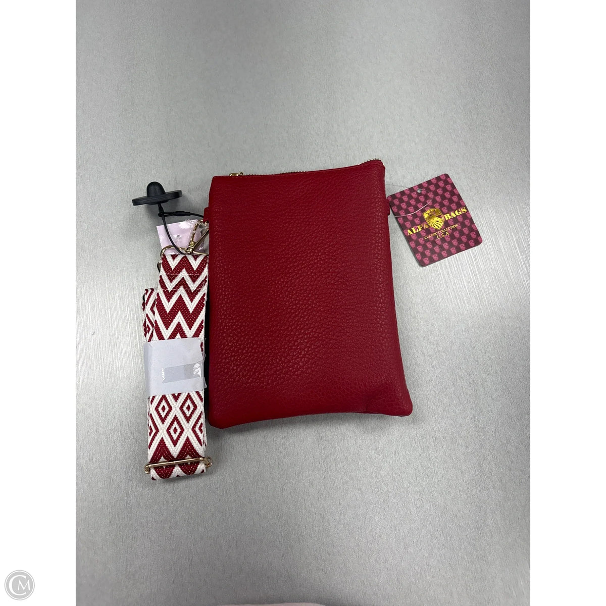 Crossbody Leather By Cme, Size: Small