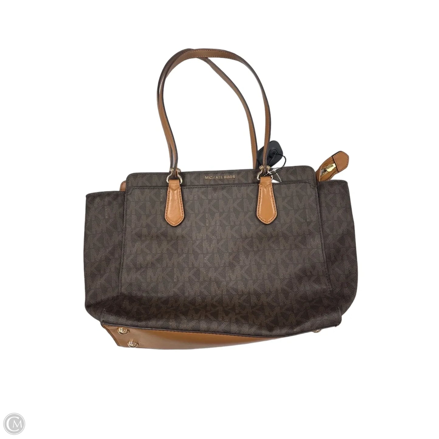 Handbag Leather By Michael By Michael Kors, Size: Medium