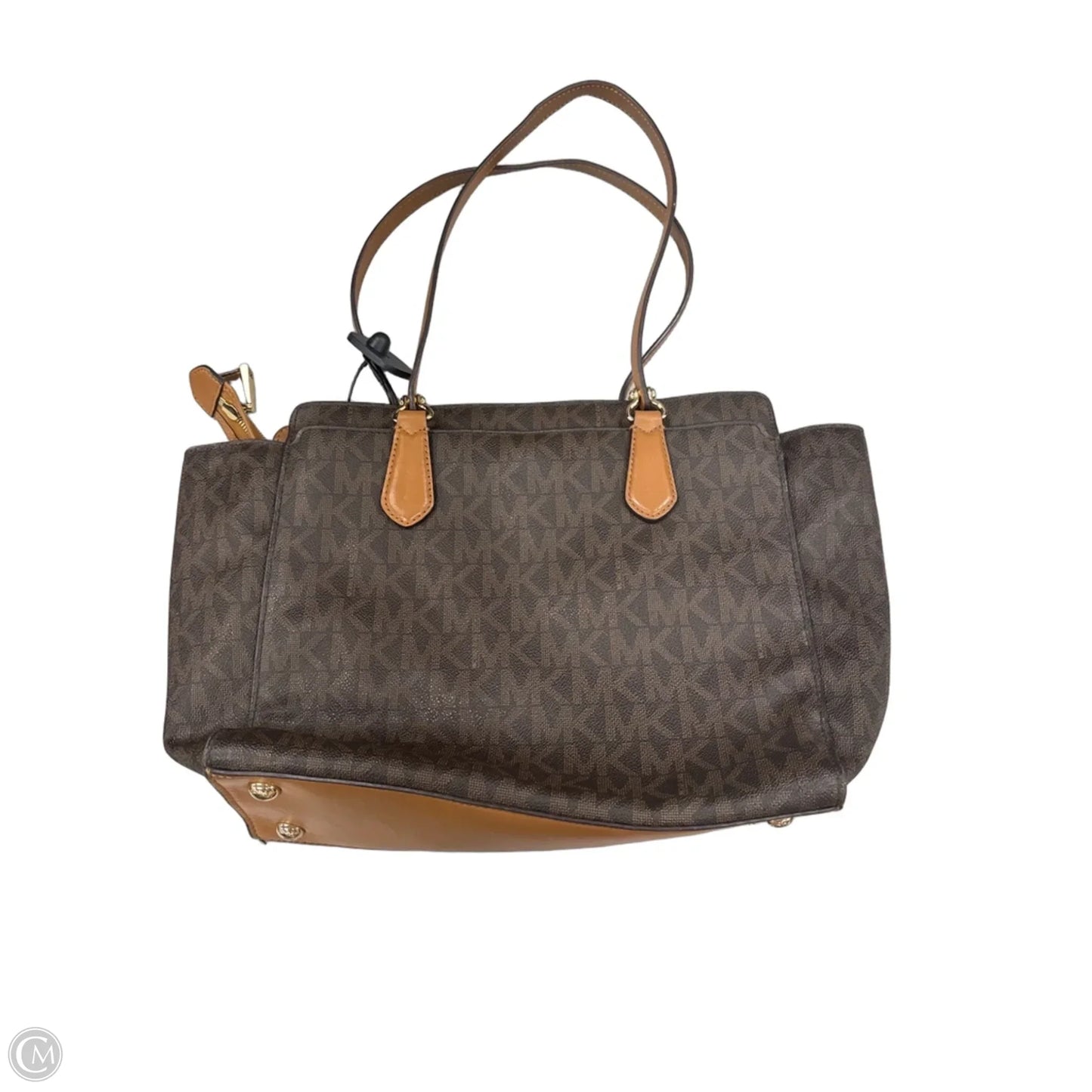 Handbag Leather By Michael By Michael Kors, Size: Medium