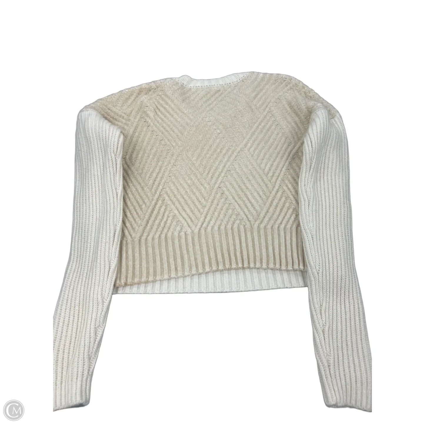 Sweater By Splendid In Cream, Size: Xl
