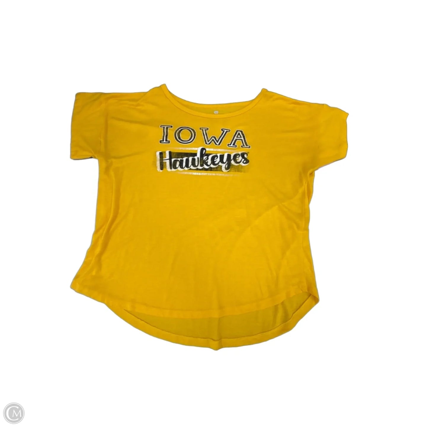 Top Short Sleeve Basic By Colosseum In Gold, Size: M