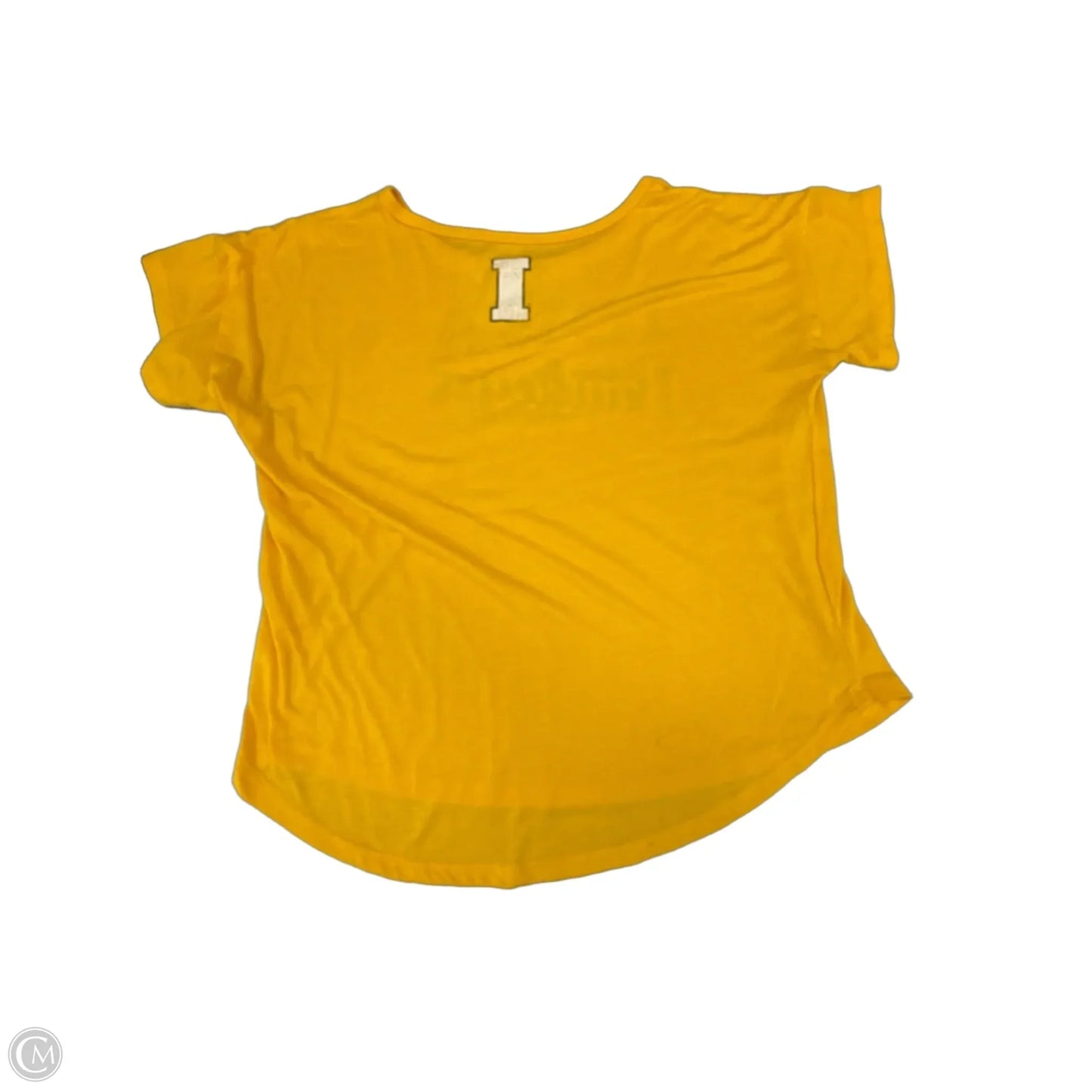 Top Short Sleeve Basic By Colosseum In Gold, Size: M