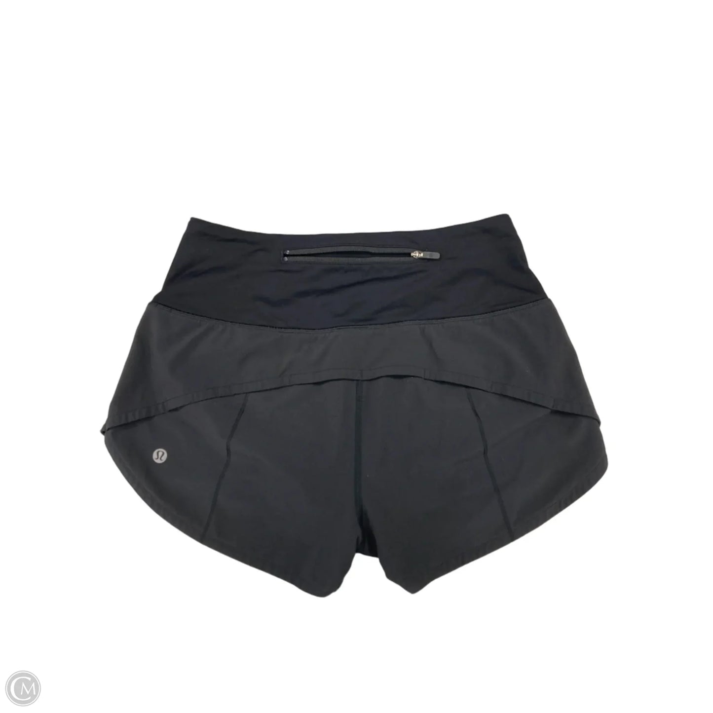 Athletic Shorts By Lululemon In Black, Size: 4