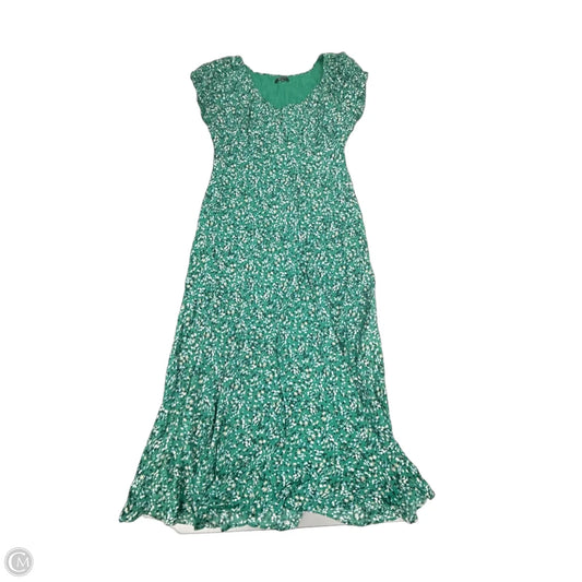 Dress Casual Maxi By Madewell In Green, Size: L