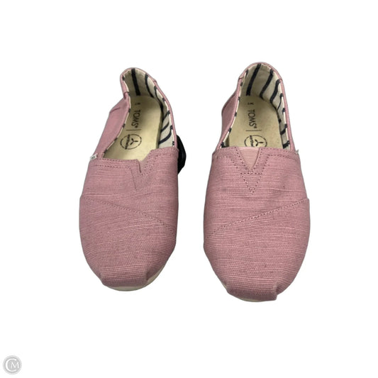 Shoes Flats By Toms In Pink, Size: 7