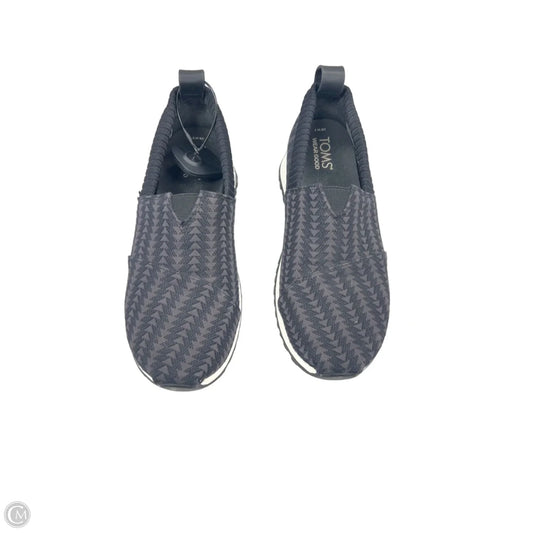 Shoes Sneakers By Toms In Black, Size: 7