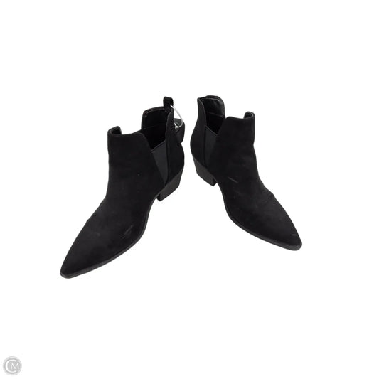 Boots Ankle Heels By Universal Thread In Black, Size: 7