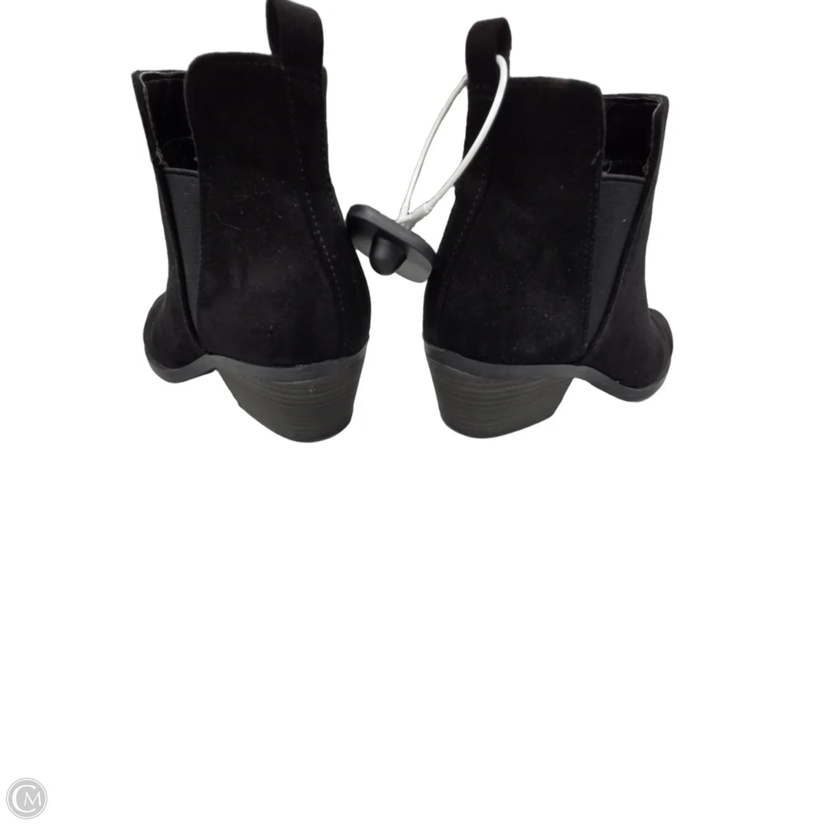 Boots Ankle Heels By Universal Thread In Black, Size: 7