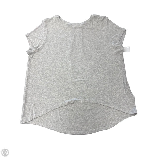 Top Short Sleeve Basic By Athleta In Grey, Size: Sp