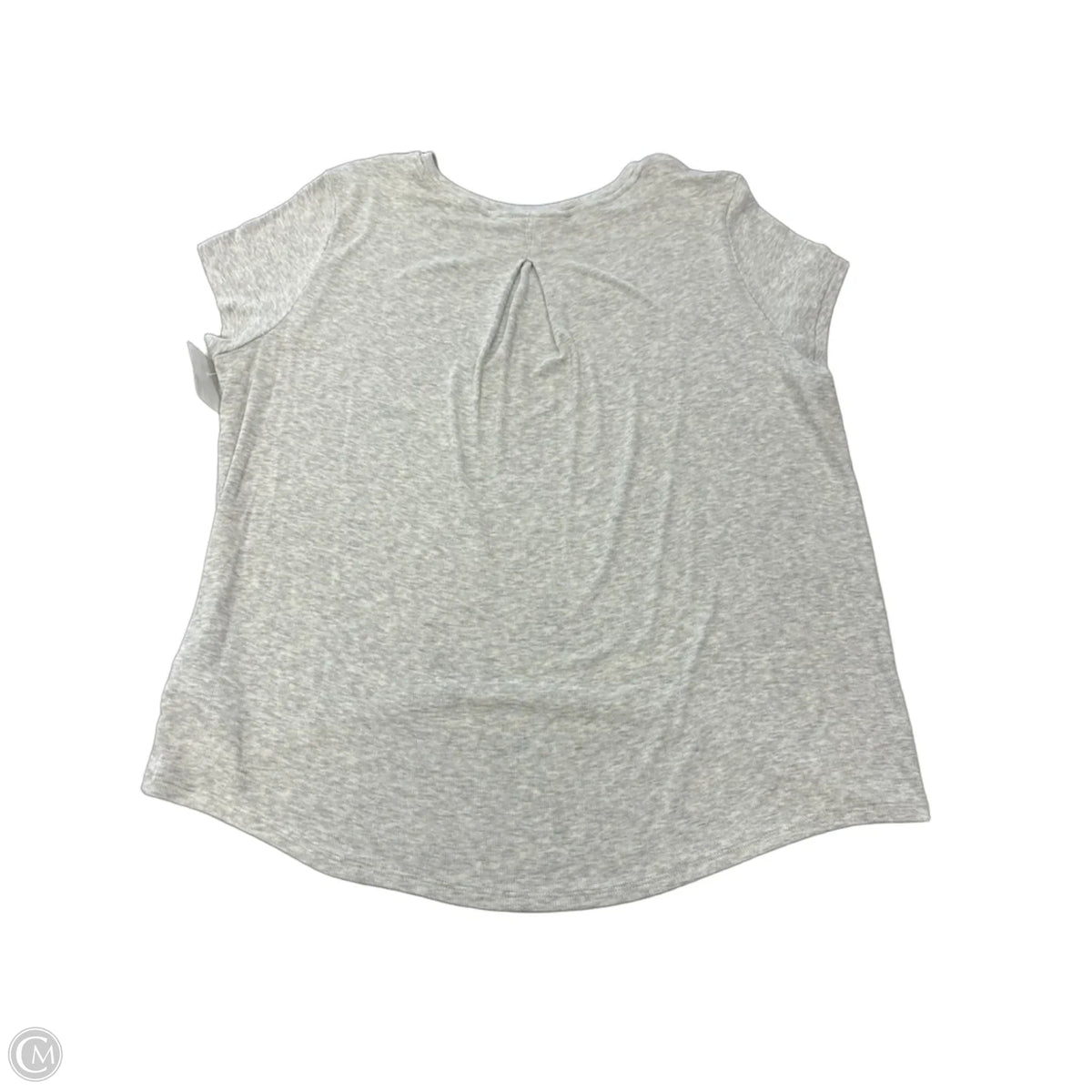 Top Short Sleeve Basic By Athleta In Grey, Size: Sp