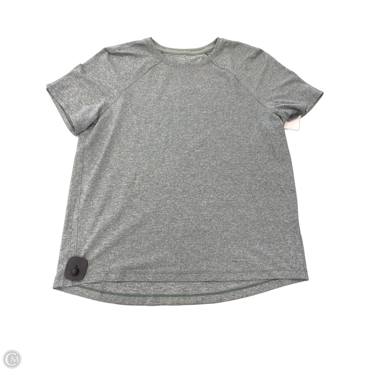 Top Short Sleeve By Lululemon In Green, Size: M