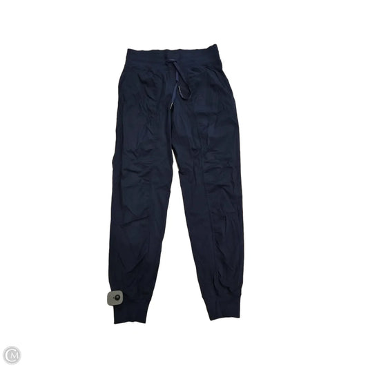 Athletic Pants By Lululemon In Navy, Size: 6