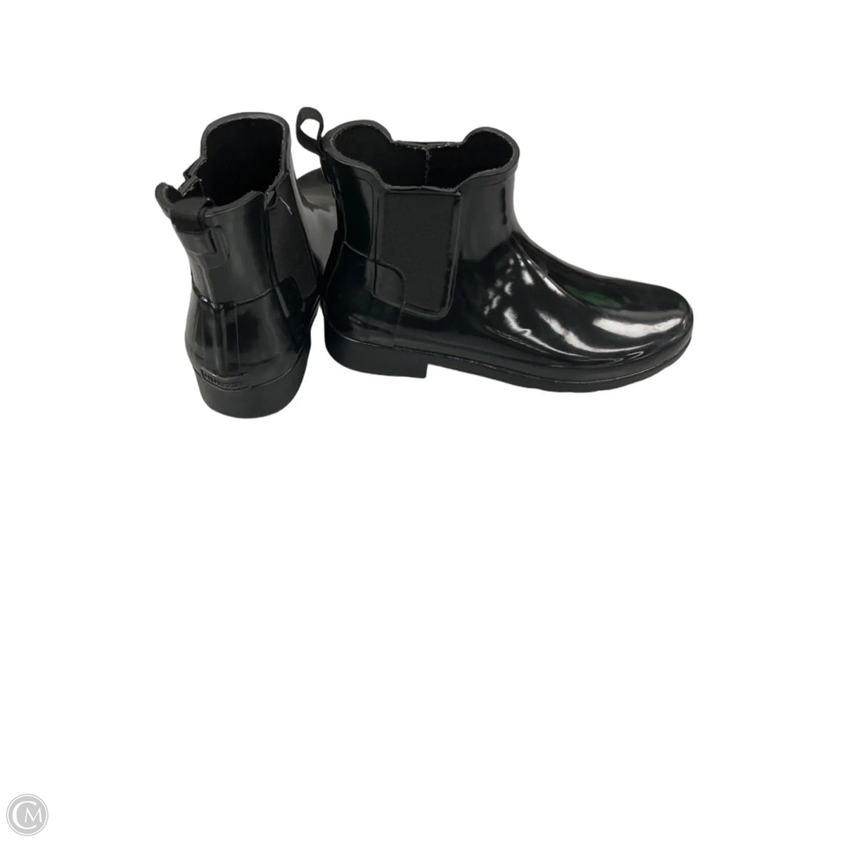 Boots Designer By Hunter In Black, Size: 10