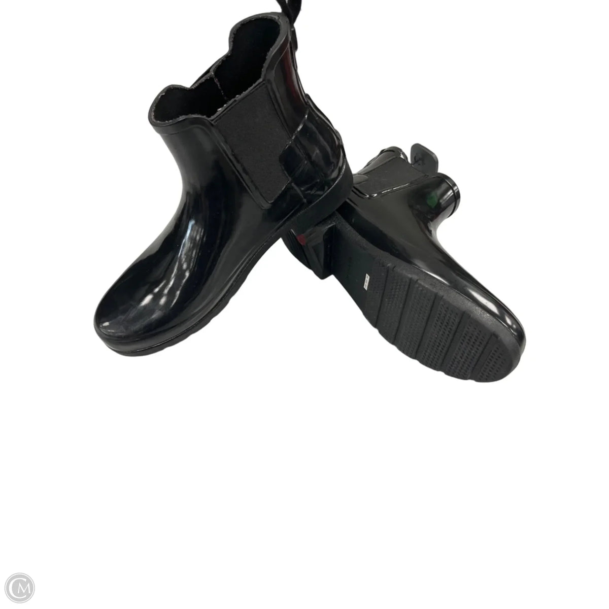 Boots Designer By Hunter In Black, Size: 10