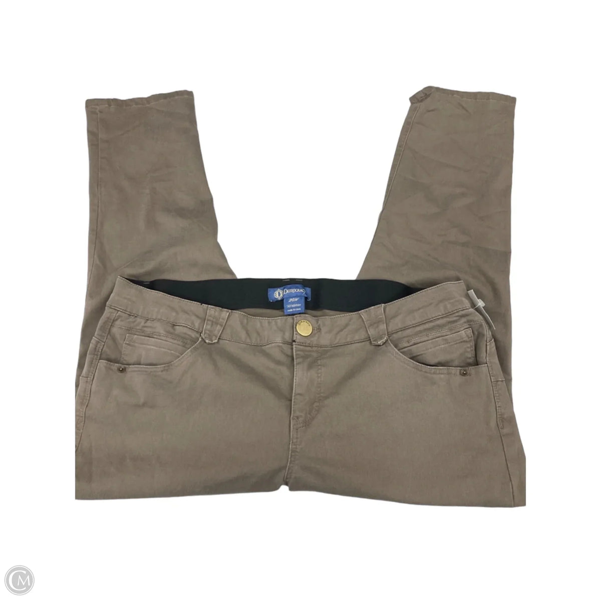 Pants Cargo & Utility By Democracy In Brown, Size: 20w
