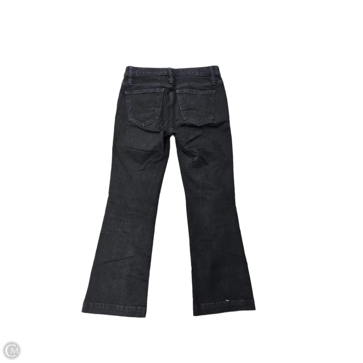 Jeans Flared By Gap In Black Denim, Size: 2p