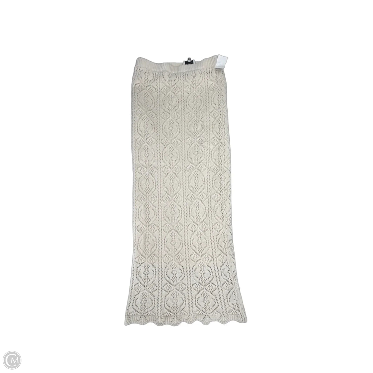 Top 2pc Short Sleeve By Freshman In Cream, Size: S