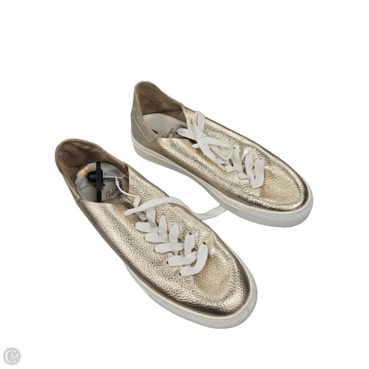 Shoes Flats By Sam Edelman In Gold, Size: 7.5
