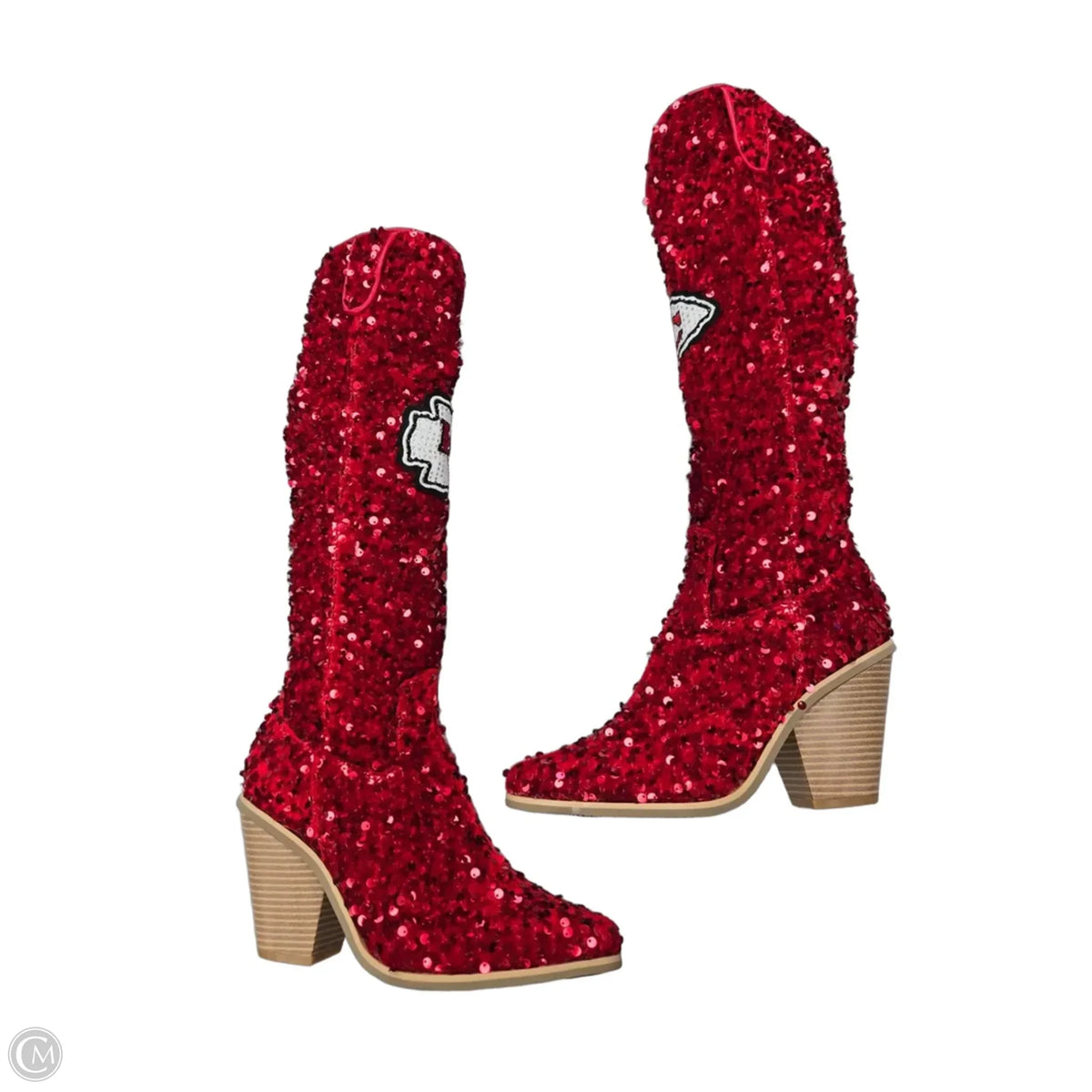 Boots Western By Cma In Red, Size: 8