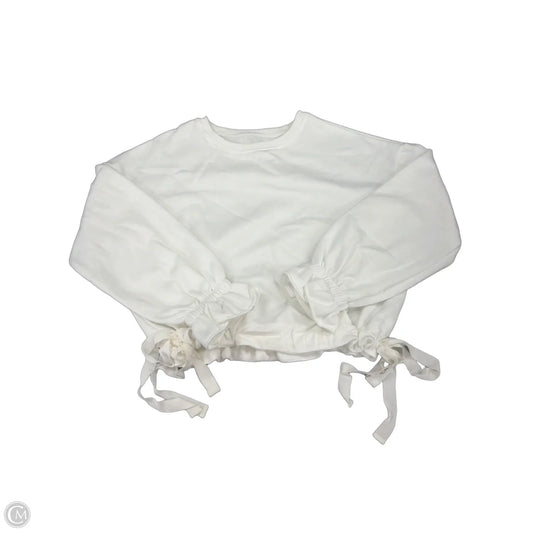 Sweatshirt Crewneck By Cmf In White, Size: M